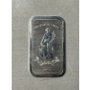 Image 2 : John Wick Ens Causa Sui Continental Bar 1 oz Silver .999 Fine Lion Shield Rays