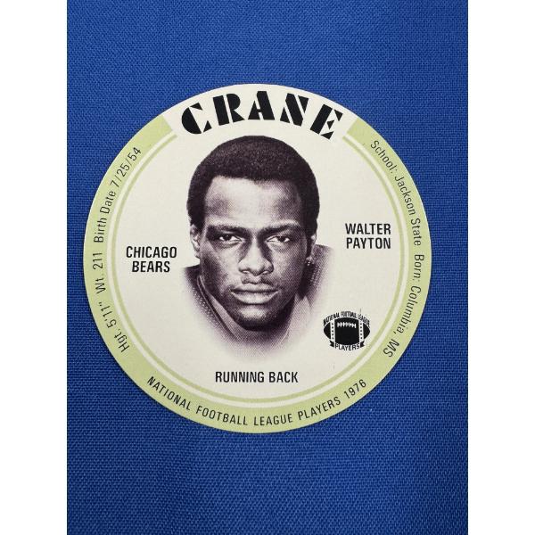 1976 Walter Payton Chicago Bears Rookie Football Card - Mint Condition - Exceptional Card