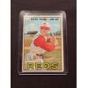Image 1 : 1967 Topps Pete Rose Cincinnati Reds Baseball Card In Protective Holder