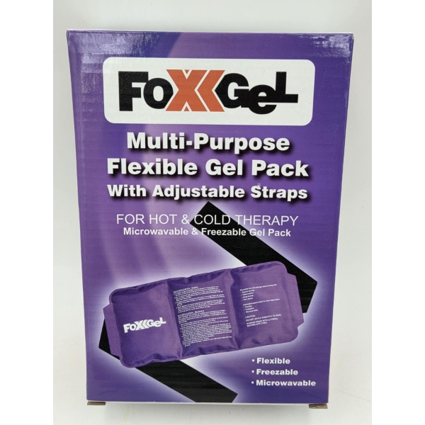 New Fox Gel Mulitpurpose Hot Or Cold Therapy Gel Pack With Adjustable Straps