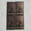 Image 1 : Four Matching 2026 Florida 1/4 .9999 Fine 24k Goldback Aurum Notes