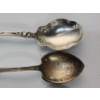 Image 3 : 3 Intricate Sterling Silver Spoons - Total Weight: 58.8g