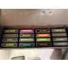 Image 6 : Atari System & Accessories - Atari Video Games in Box (12 Count) - Tele-Games - Video Arcade 