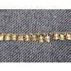 Image 2 : Lovely 14K Yellow Gold Bracelet With Dangling Accents ~ Total Weight 2.7 Grams