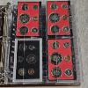 Image 5 : HUGE ASSORTMENT!!! of United States Proof Sets in Protective Cases and Binder