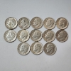 Image 1 : Lot of Assorted Years United States 90% Silver Roosevelt Dimes - Face Value: $1.30