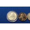 Image 2 : (4) Assorted Years 1942, 1955, 1964 x2 Washington Head 90% Silver Quarters - Face Value: $1.00