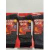 Image 1 : 	3 Pairs Of Men's Size 10-13 Thermal Heated Sox Socks - Brand New In The Package