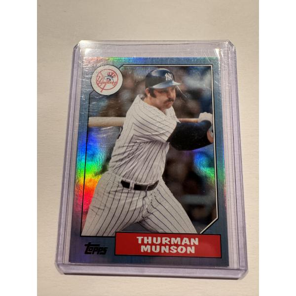 2022 Topps Archives 1987 Special Silver Edition 19/25 Limited Edition Baseball Card - Great Card