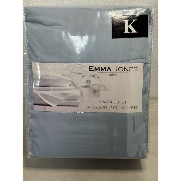 	Emma Jones Home Brand King Size Sheet Set - Brand New In The Package