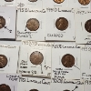 Image 6 : Lot of 33 Assorted Lincoln Wheat Cents - 1950's - Various Conditions & Errors - Face Value: $0.33