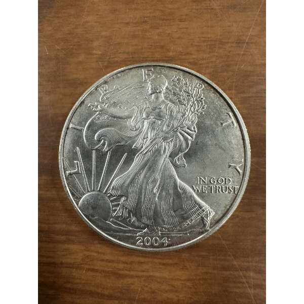 2004 American Silver Eagle - 1 Troy oz .999 Silver