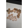 Image 6 : Large Tray Of Foreign Coins & 35 Assorted Wheat Pennies
