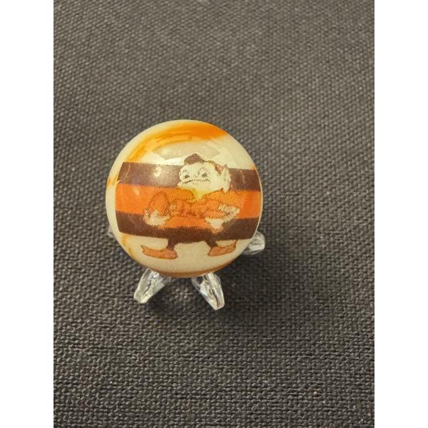 Vintage NFL Cleveland Browns Promotional Advertising Marble - Mint Condition
