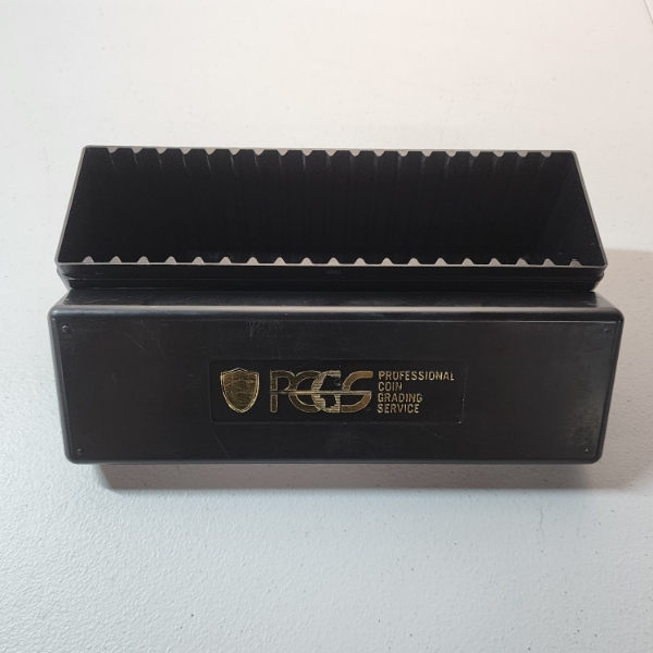 PCGS Black Coin Slab Holder - Holds 20 Standard PCGS Slabs 