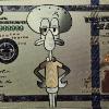 Image 6 : A Set of 6 24k Gold-Foil Banknotes featuring SpongeBob SquarePants Characters with CoA