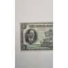 Image 2 : CANADIAN CURRENCY - 1927 Large $5 Banknote Issued By The Royal Bank Of Canada