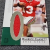 Image 2 : SAGE Collectibles Maurice Clarett Ohio State Authentic Jersey Patch Football Trading Card 