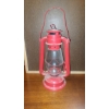 Image 2 : Antique Red metal barn Lantern 12" Tall Not Including Handle - See Pics