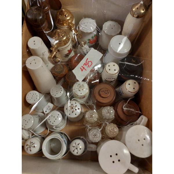 large Box Lot Of Salt & Pepper Shakers - Good Value In This Lot