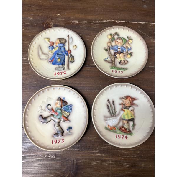 W. Goebel-Porzellanfabrik Plates - 1972, 1973, 1974 & 1977 - W Germany