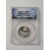 Image 1 : ANACS MS67 1st Day Issue 2017-P Effigy Mounds National Monument Quarter -Anacs Certified #0093/5,000