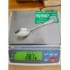 Image 6 : Nice Sterling Silver Spoon With Engraving Featuring Newport Shell Pattern Weighing 28.7 Grams