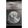 Image 2 : ANACS 2011 MS69 1 oz 999 Fine Silver American Eagle