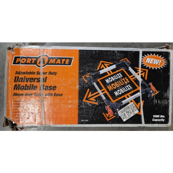New In Box! Port A Mate Universal Mobile Base 1500LBS Capacity 