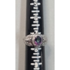 Image 14 : 10" x 9" Velvet Ring Storage Box With Some Costume Rings Included