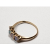 Image 4 : 14K Gold Opal Ring (Missing One Stone) - Size 4 - Total Weight: 1.1g