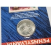 Image 4 : 1999 Pennsylvania State Quarter & Stamp Set, Fine 1937 Buffalo Nickel, 1917 Wheat Penny
