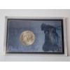 Image 1 : 1976 Bicentennial Eisenhower Dollar in Moon Landing Slab