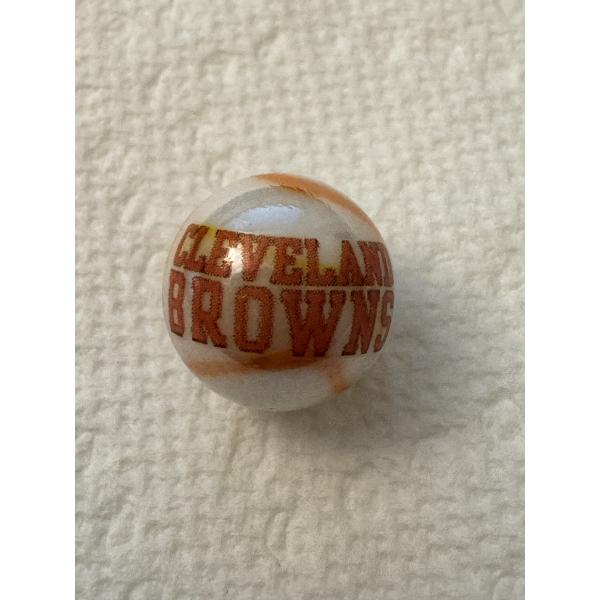 Vintage Cleveland Browns NFL Collectible Marble