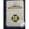 Image 1 : 1855-O Type 2 Indian Princess Gold $1 Coin, Rated by NGC- AU53