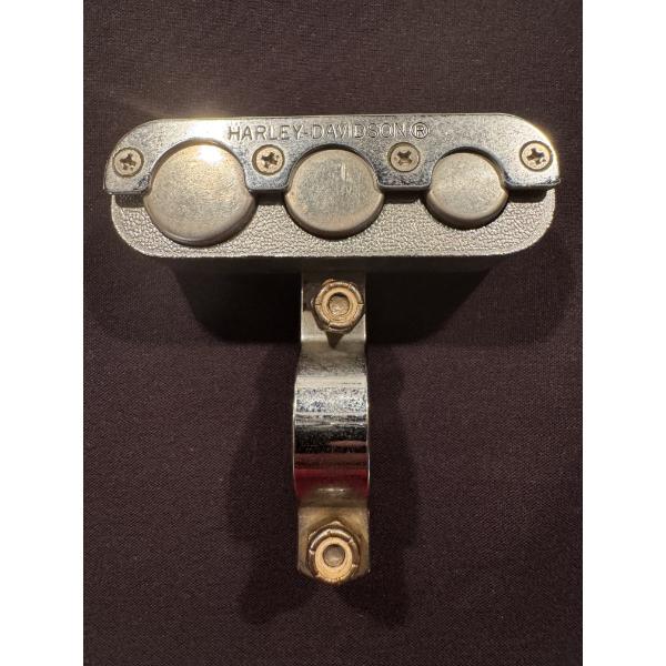 Original Harley Davidson Motorcycle Spring Loaded Coin Change Money Holder - Mint Condition
