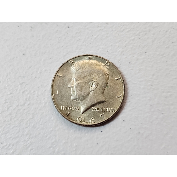 1967 40% Silver Kennedy Half Dollar 