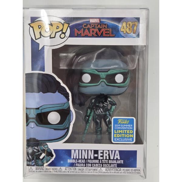 Captain Marvel 487 Minn-Erva Funko Pop Limited Edition 