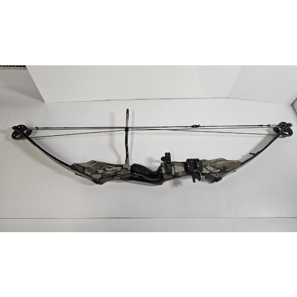 PSE Mach Flite 4 30" 55-70 lbs Vintage Camouflage Compound Bow (see description)