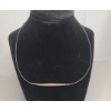Image 1 : Sterling Silver 18" Snake Choker Style Necklace - Weight: 5.2g