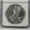 Image 3 : 2004 United States American Silver Eagle .999 Fine Silver Troy Ounce Coin - Graded NGC - MS 69