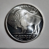 Image 4 : One Troy Ounce .999 Fine Silver Indian Buffalo Round 
