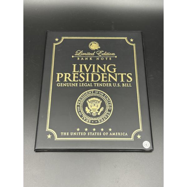 Limited Edition Bank Note - Living Presidents Genuine Legal Tender U.S. Bill - USA - COA - Colorized