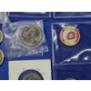 Image 13 : Lot of Assorted Quarters - Including Colorized & "Unique Coins of the 20th Century" FV: $12.66