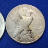 Image 4 : Two United States Silver Peace Dollars: 1923 & 1923-S - 90% Silver