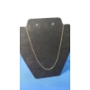 Image 1 : 14K Gold Rope Necklace - Weight: 2.7g