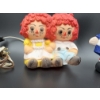 Image 2 : Raggedy Ann & Andy Plastic Plug in Night Light (non-working) & Raggedy Ann Figurine - Nan San Ind. 