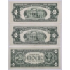 Image 2 : Lot of (2) $2 Bills Red Seal & (1) $1 Silver Certificate Blue Seal Star Note - $5 Face Value