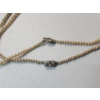 Image 3 : Vintage Set of Navarre Indestructible Pearls - Sterling Silver Clasp - in Original Presentation Box