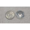 Image 2 : 1968-D Kennedy 40% Silver Half Dollar & 2003-S 90% Silver Kennedy Half Proof Dollar - Face Value: $1
